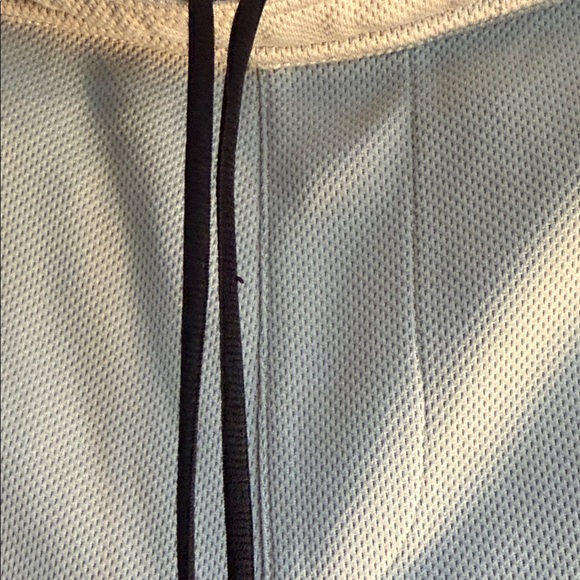 Men's Lightweight Gray Joggers with Black Accents and zippered pockets - Picture 5 of 7